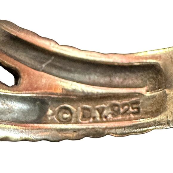 David Yurman Onyx & Diamond Albion Ring - Size 7 - Picture 2 of 14